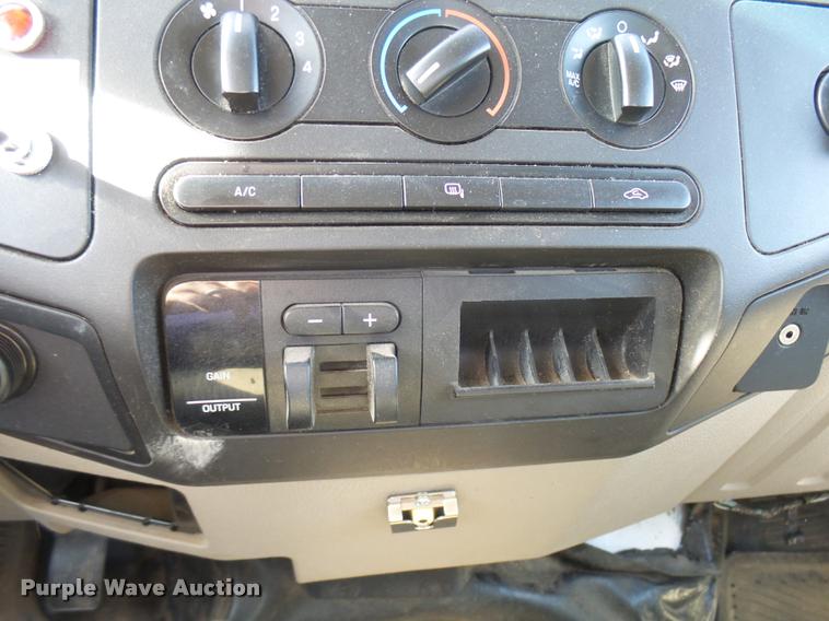 image for item DB2457 2008 Ford F350 Super Duty XL Crew Cab utility bed pickup truck