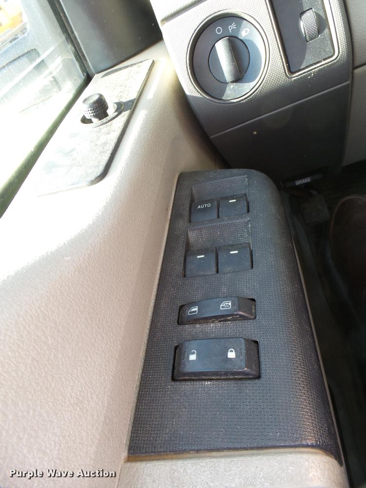 image for item DB2457 2008 Ford F350 Super Duty XL Crew Cab utility bed pickup truck