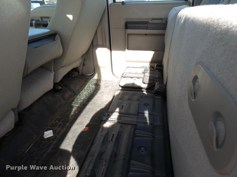 image for item DB2457 2008 Ford F350 Super Duty XL Crew Cab utility bed pickup truck