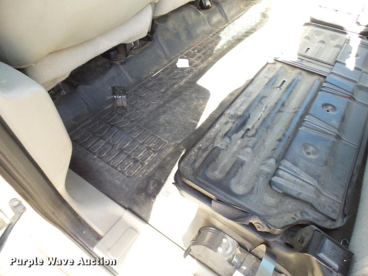 image for item DB2457 2008 Ford F350 Super Duty XL Crew Cab utility bed pickup truck