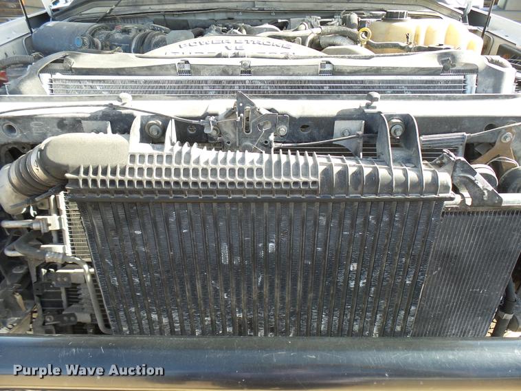 image for item DB2457 2008 Ford F350 Super Duty XL Crew Cab utility bed pickup truck