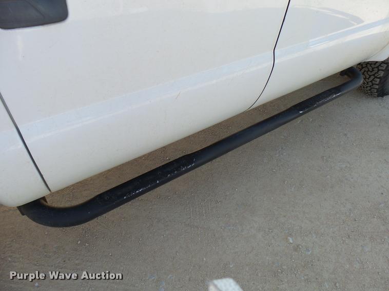 image for item DB2457 2008 Ford F350 Super Duty XL Crew Cab utility bed pickup truck