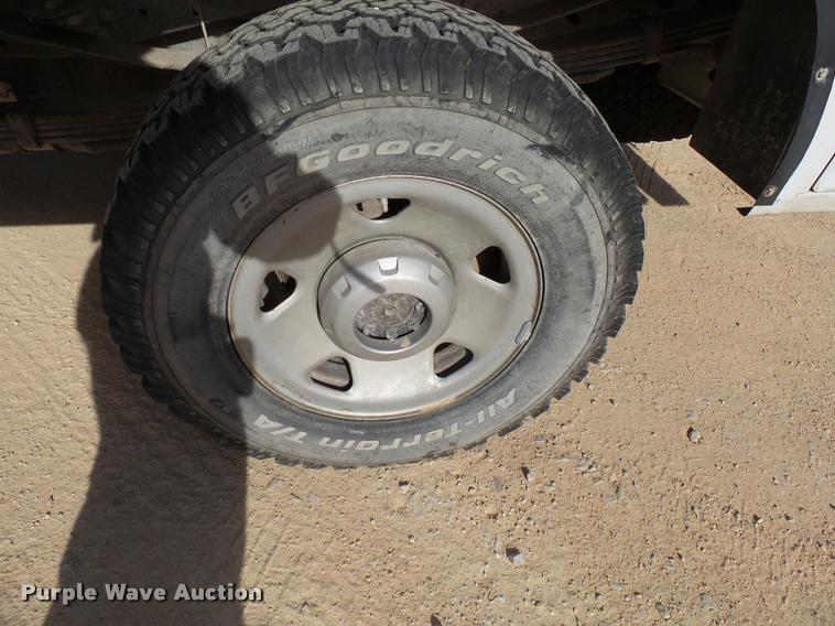 image for item DB2457 2008 Ford F350 Super Duty XL Crew Cab utility bed pickup truck