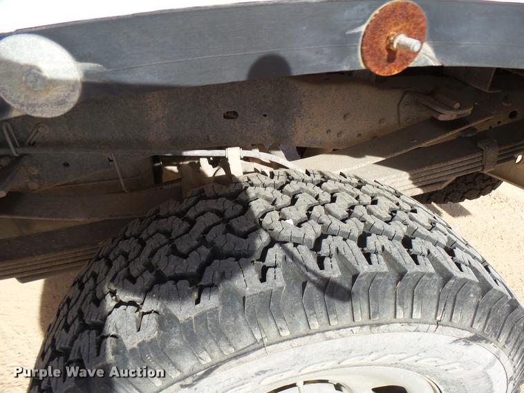 image for item DB2457 2008 Ford F350 Super Duty XL Crew Cab utility bed pickup truck