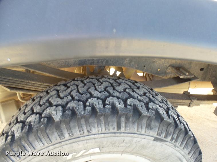 image for item DB2457 2008 Ford F350 Super Duty XL Crew Cab utility bed pickup truck