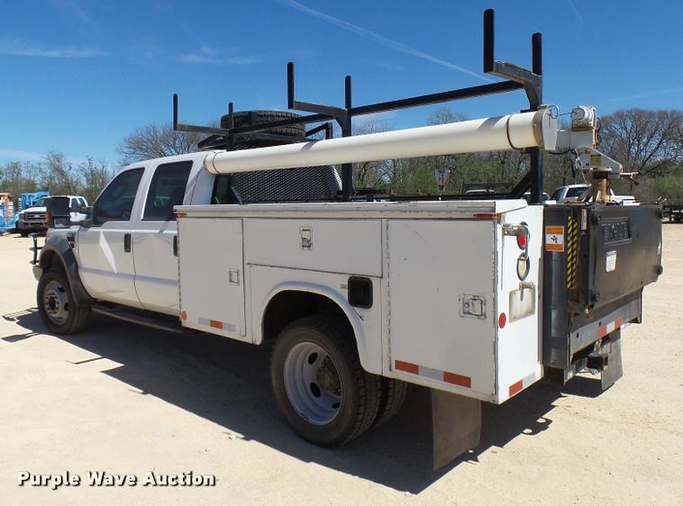 image for item DB2459 2009 Ford F550 Crew Cab utility truck