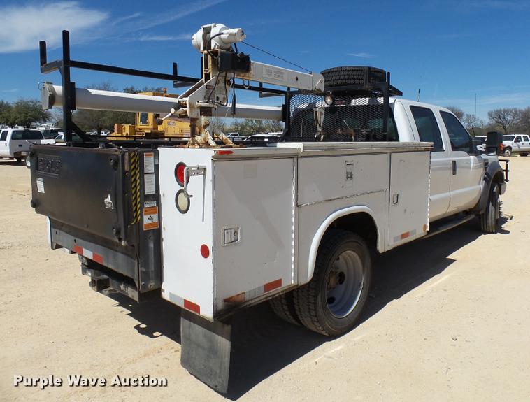 image for item DB2459 2009 Ford F550 Crew Cab utility truck