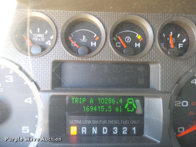 image for item DB2459 2009 Ford F550 Crew Cab utility truck