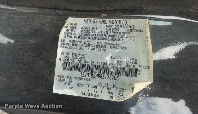 image for item DB3804 2008 Ford Mustang GT
