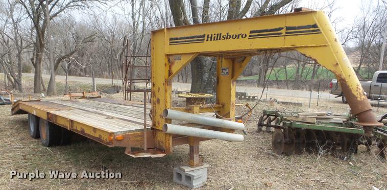 image for item DB5000 1991 Hillsboro equipment trailer