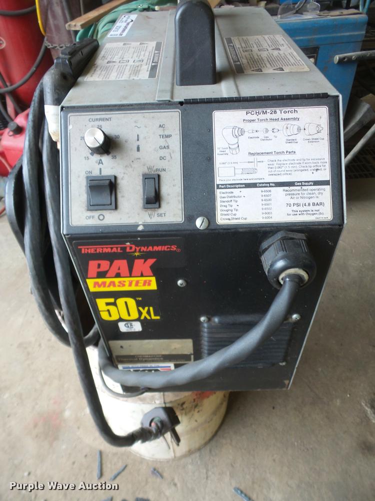 Thermal Dynamics Pakmaster 50XL plasma cutter in Highland, KS Item DC9135 sold Purple Wave