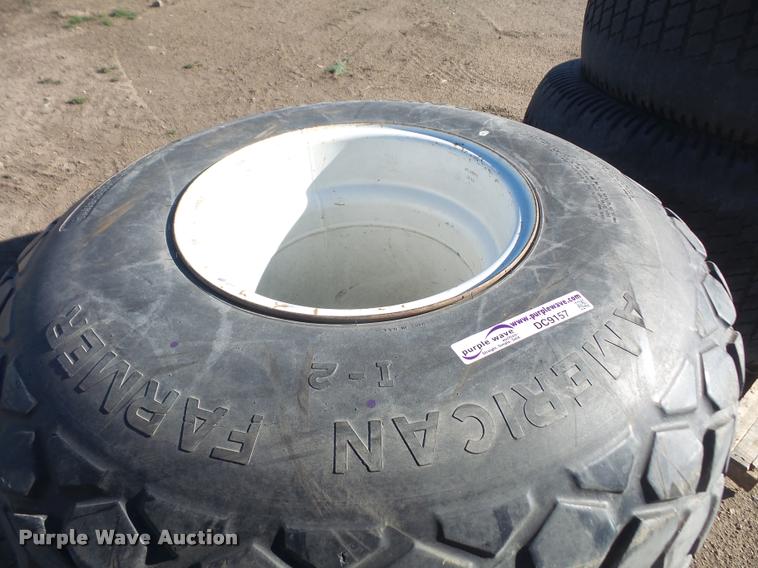 image for item DC9157 (2) 16.5L-16.1SL tires and wheels