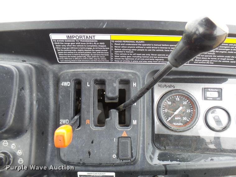 image for item DG9536 2014 Kubota RTV1140CPX utility vehicle