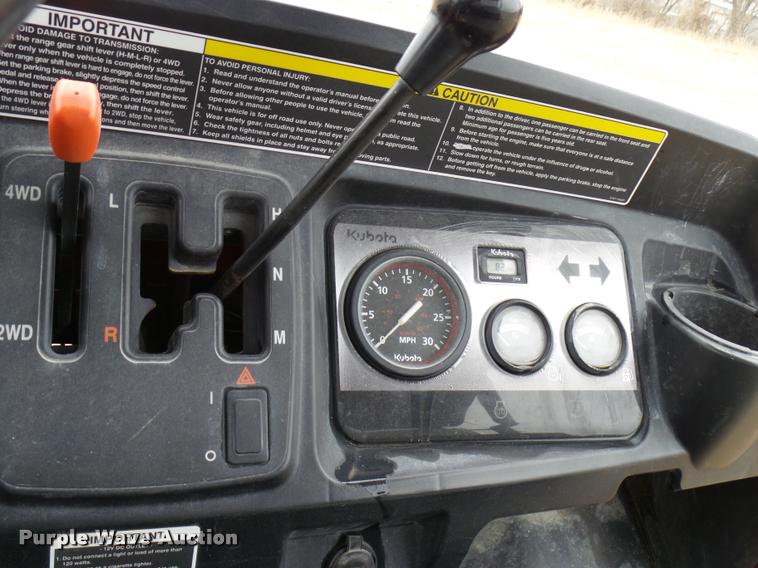 image for item DG9537 2015 Kubota RTV1140CPX utility vehicle