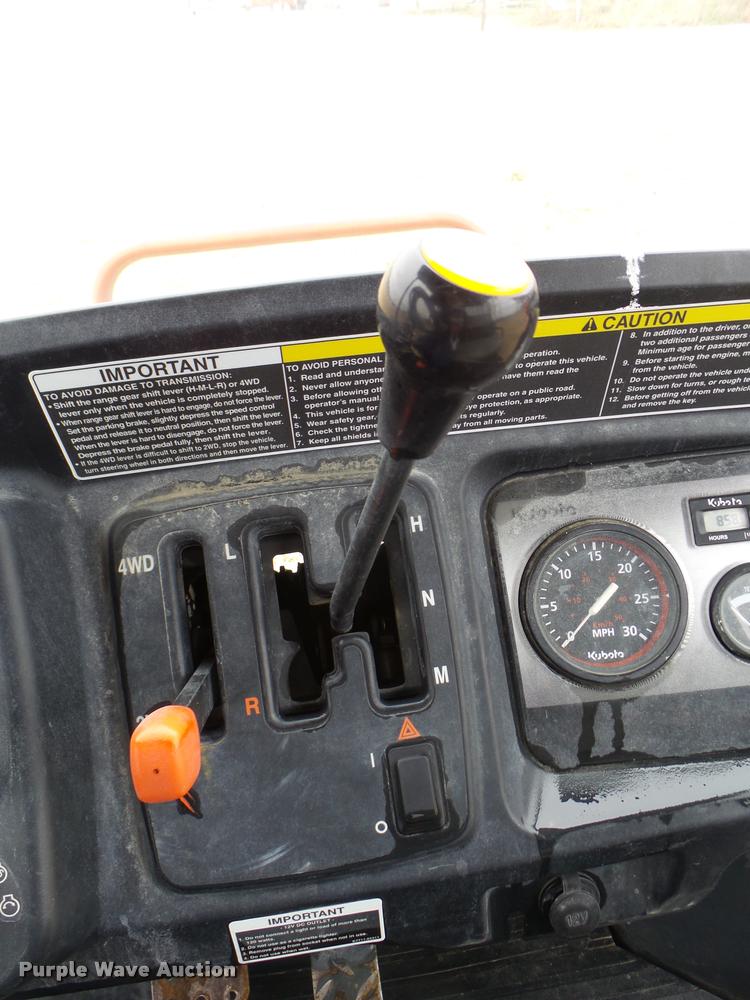 image for item DG9538 2015 Kubota RTV1140CPX utility vehicle