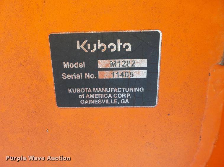 image for item DG9701 Kubota M1282 bucket