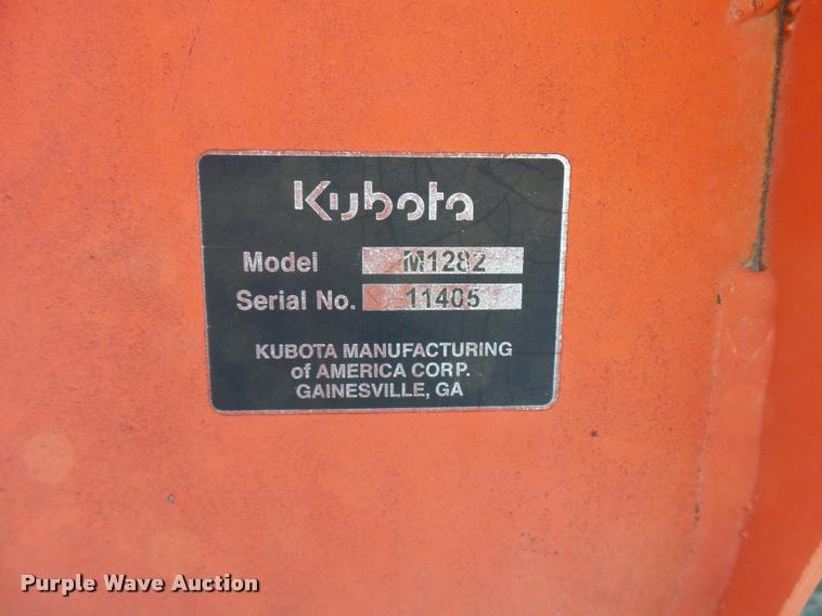 image for item DG9701 Kubota M1282 bucket