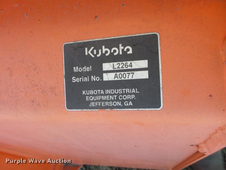 image for item DG9703 Kubota L2264 bucket