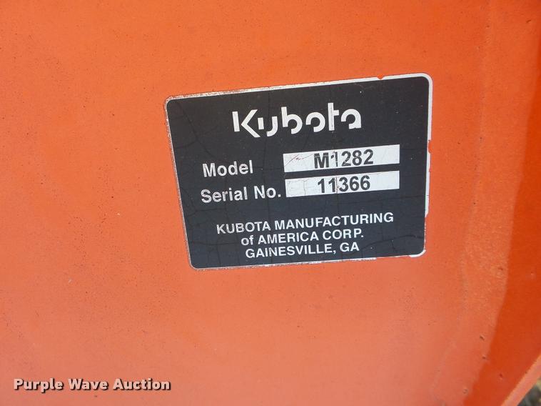 image for item DG9704 Kubota M1282 bucket