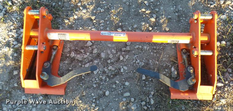 image for item DG9709 Kubota L2232A quick attach bracket