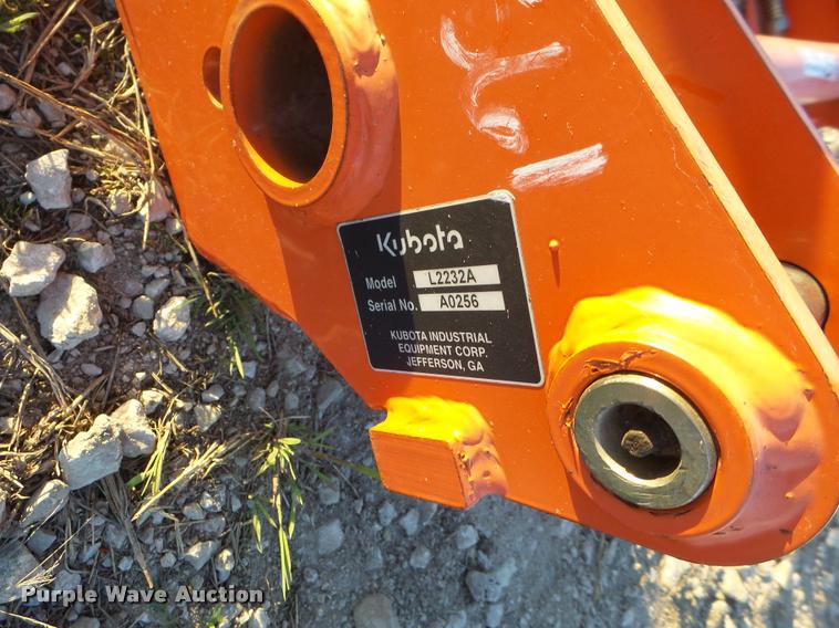 image for item DG9709 Kubota L2232A quick attach bracket