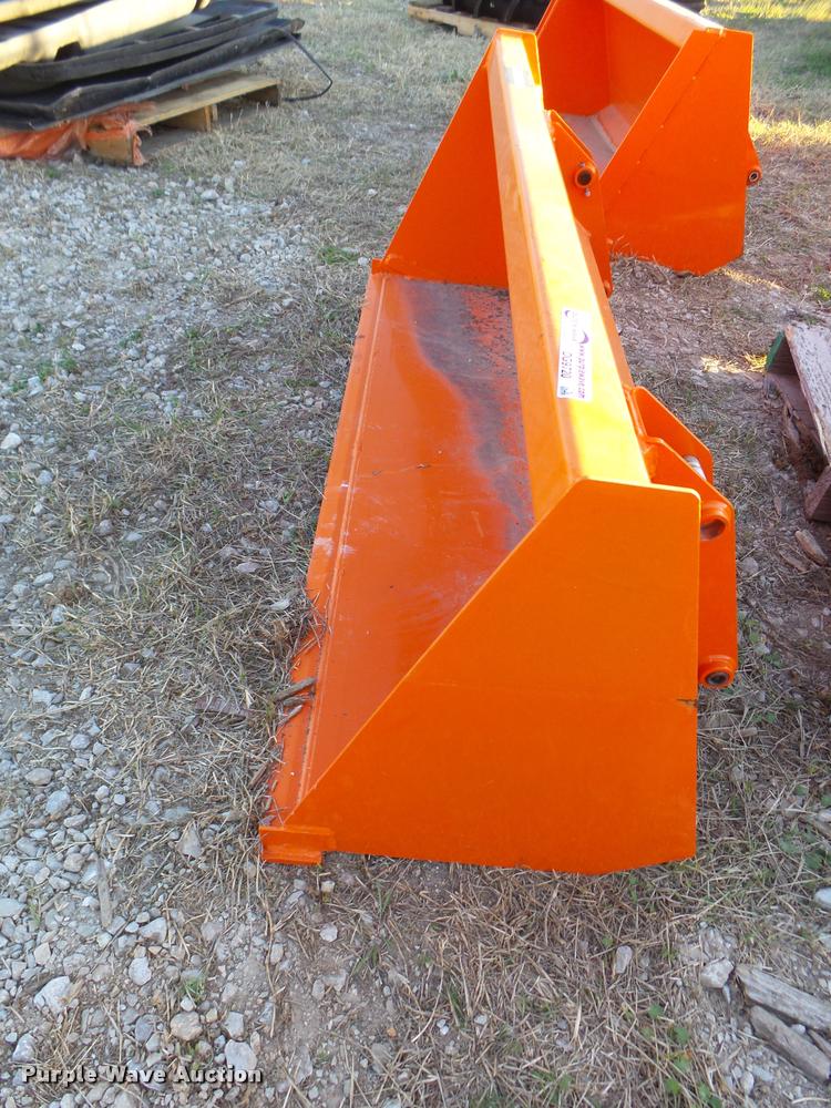Kubota loader bucket in Ada, OK Item DG9720 sold Purple Wave