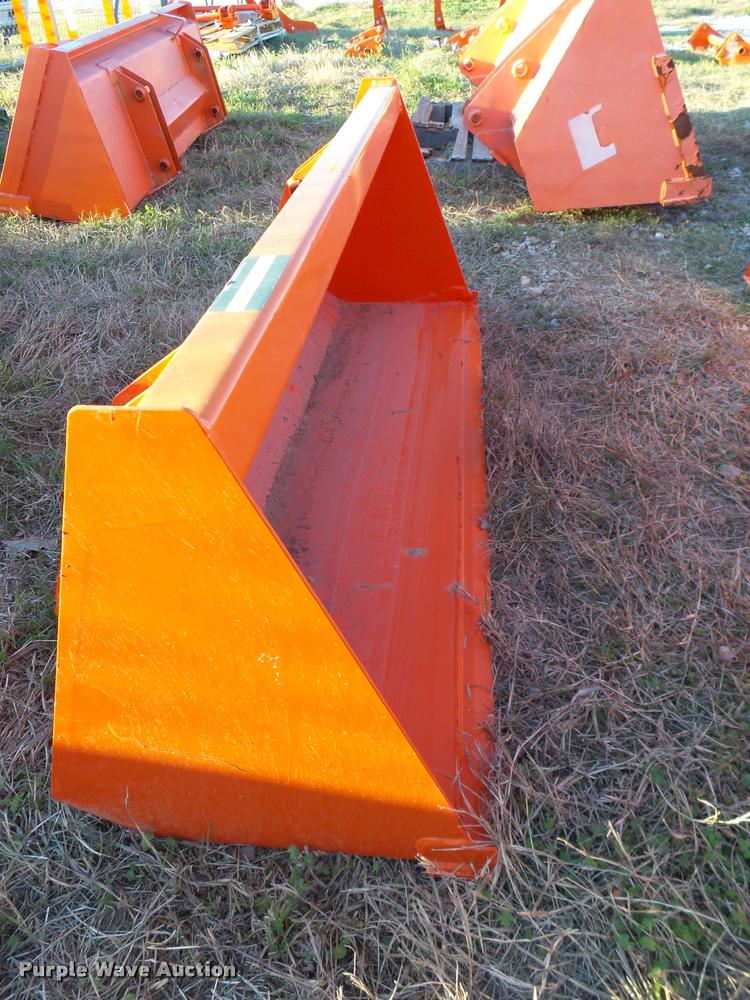 Kubota loader bucket in Ada, OK Item DG9723 sold Purple Wave