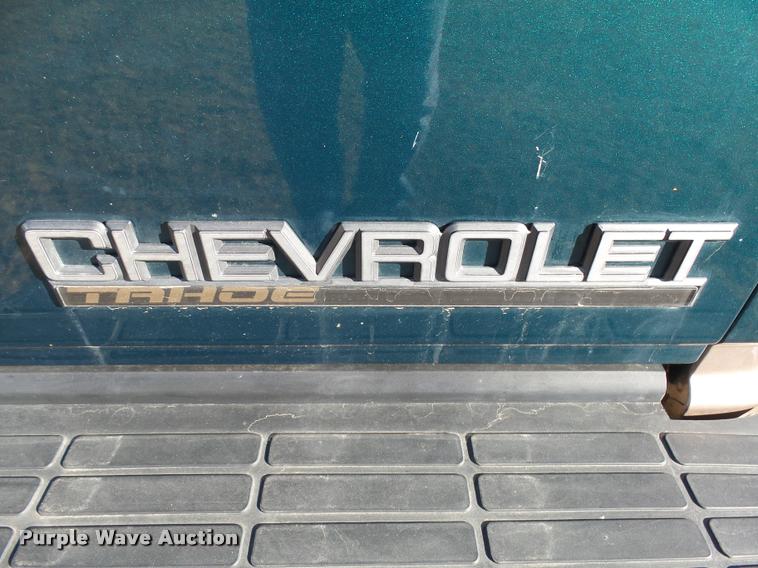 image for item DH9506 1995 Chevrolet Tahoe SUV