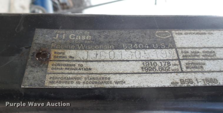 image for item DQ9838 Case 586E forklift