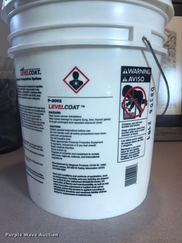 (400) five gallon buckets of Magnum Level Coat sheetrock primer in