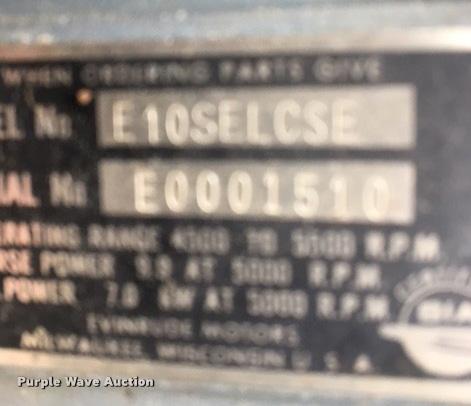 image for item F1724 Richline v-bottom aluminum boat