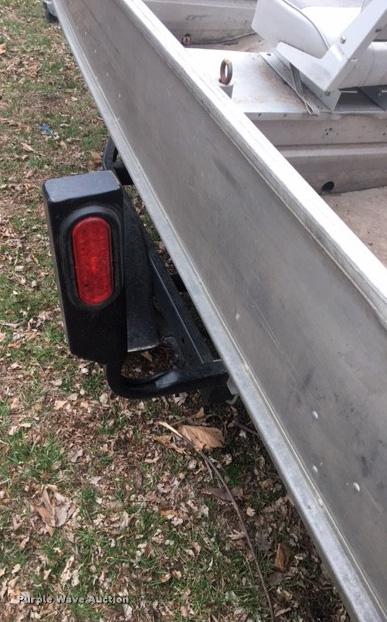 image for item F1724 Richline v-bottom aluminum boat