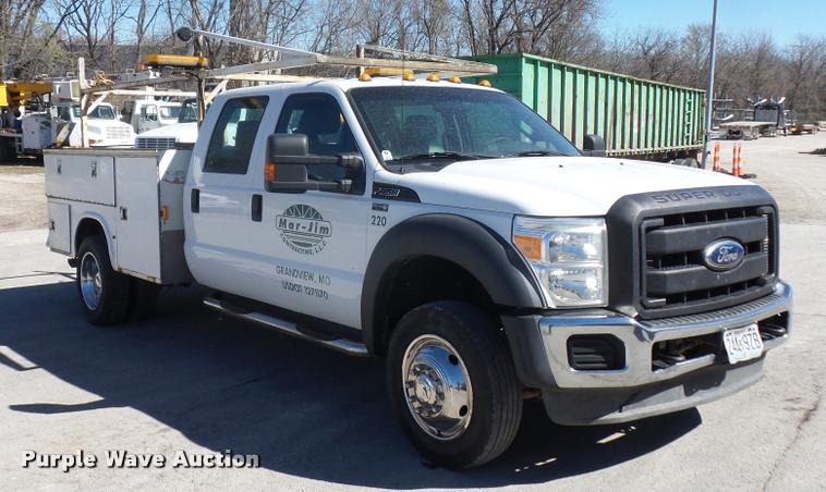 image for item J1571 2011 Ford F450 Super Duty utility truck