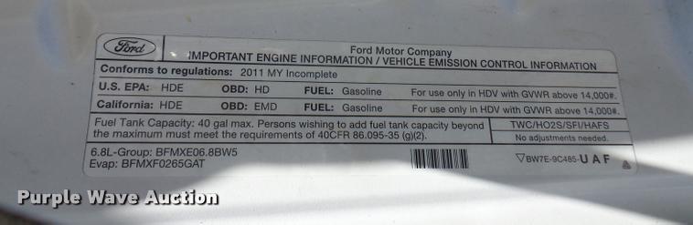 image for item J1571 2011 Ford F450 Super Duty utility truck