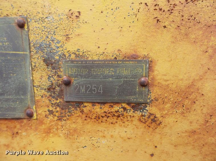 image for item L4607 Caterpillar 12 motor grader