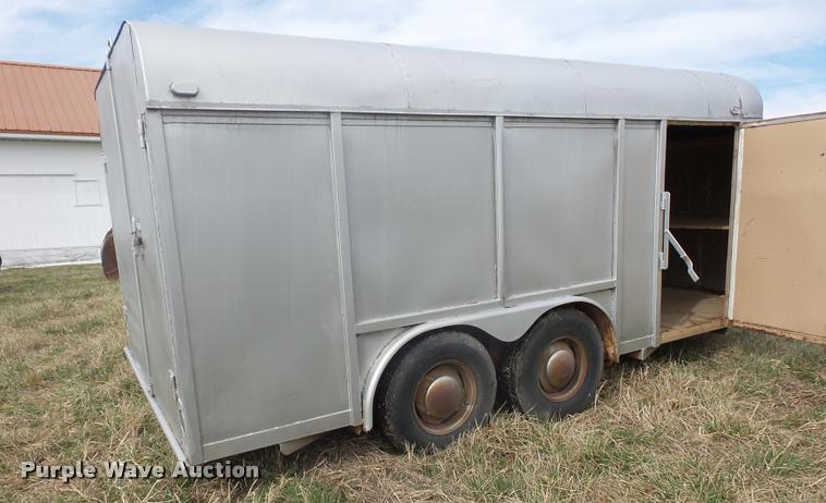 image for item L4620 1992 Calvia enclosed cargo trailer