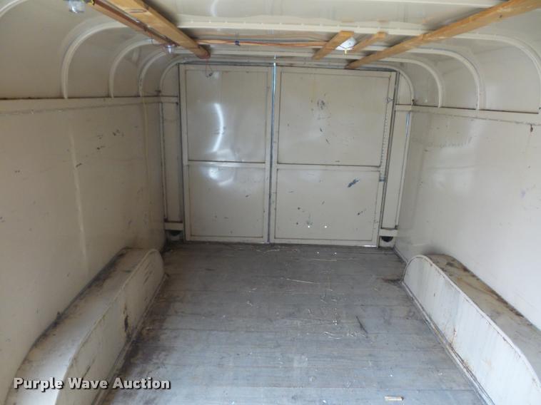 image for item L4620 1992 Calvia enclosed cargo trailer