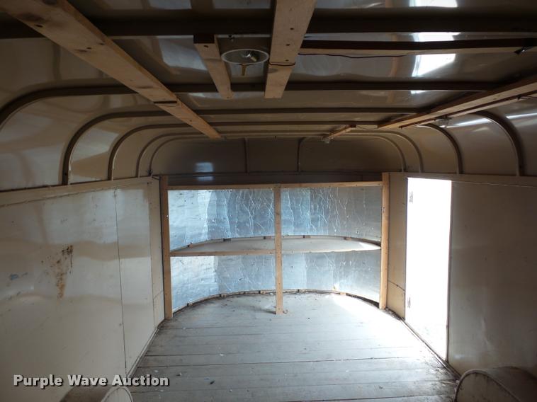 image for item L4620 1992 Calvia enclosed cargo trailer