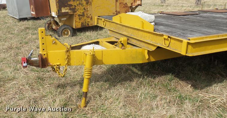 image for item L4622 1997 Shop built equipment trailer