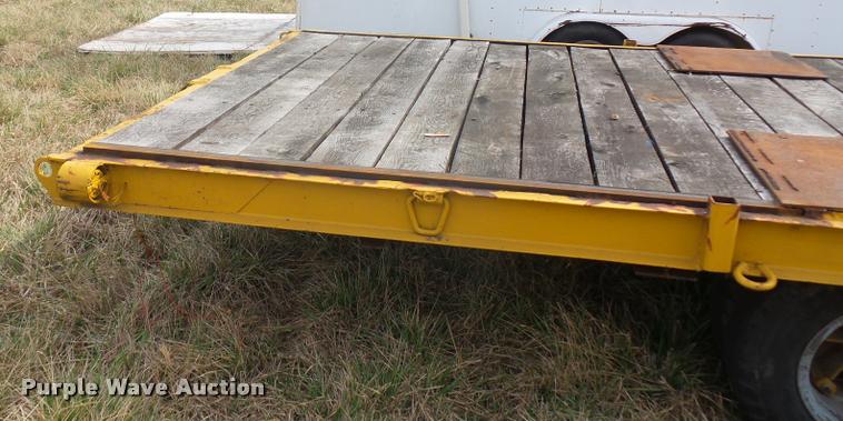 image for item L4622 1997 Shop built equipment trailer
