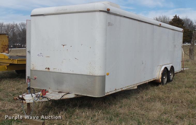 image for item L4623 1998 enclosed cargo trailer