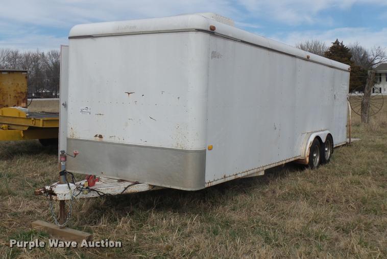 image for item L4623 1998 enclosed cargo trailer