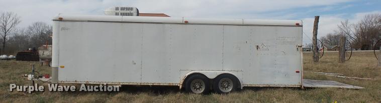 image for item L4623 1998 enclosed cargo trailer