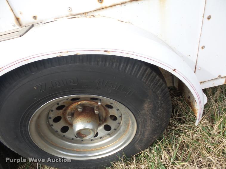 image for item L4623 1998 enclosed cargo trailer