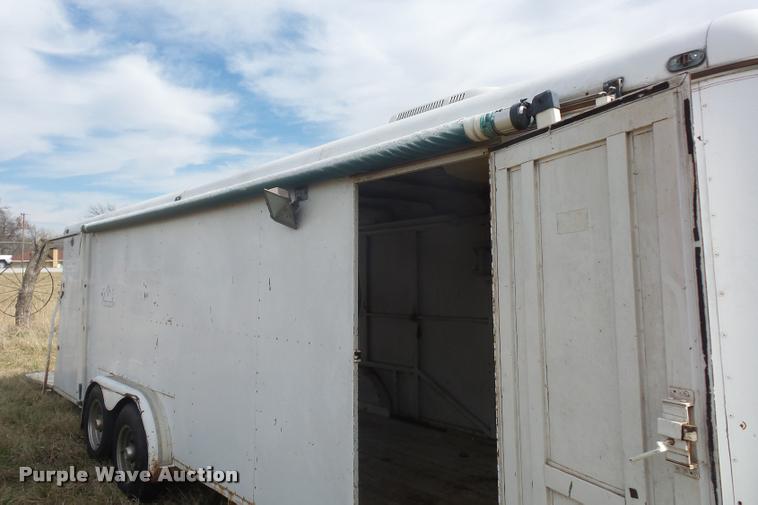 image for item L4623 1998 enclosed cargo trailer
