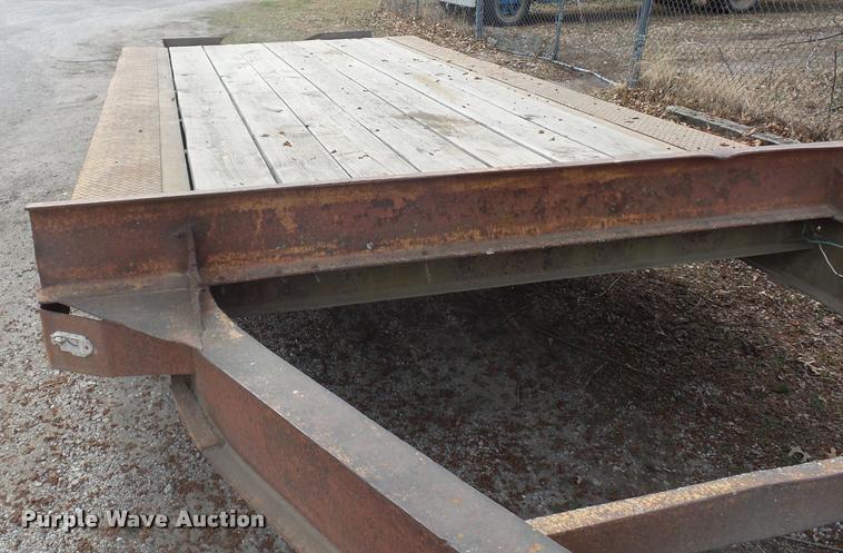 image for item L4627 2015 shop built equipment trailer