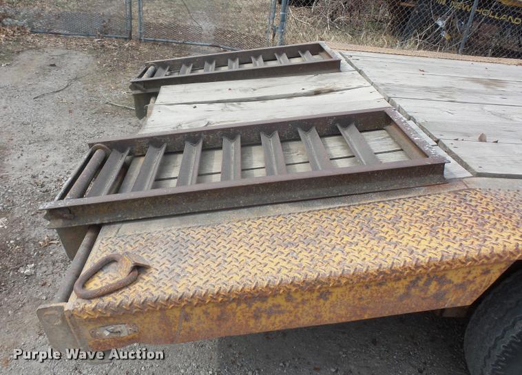 image for item L4627 2015 shop built equipment trailer