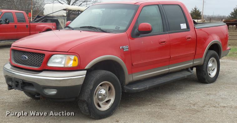 image for item L4631 2003 Ford F150 SuperCrew pickup truck