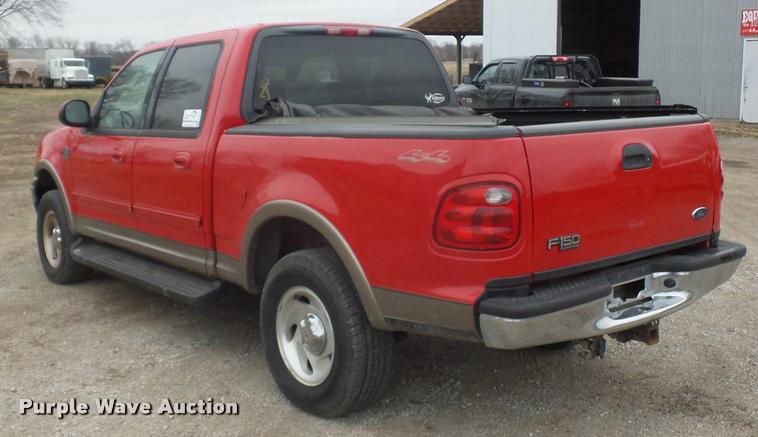 image for item L4631 2003 Ford F150 SuperCrew pickup truck