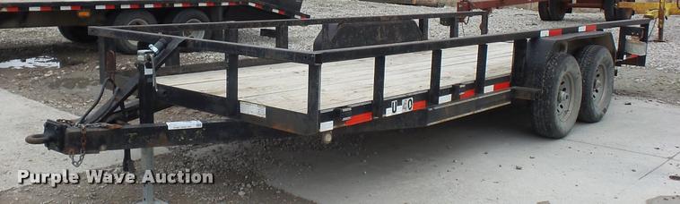 image for item L4635 2007 Circle M equipment trailer